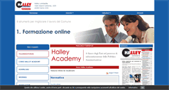 Desktop Screenshot of halleylombardia.it